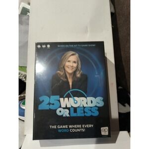 Meredith Vieira (2021) 25 Words or Less Game (Brand New/Sealed)